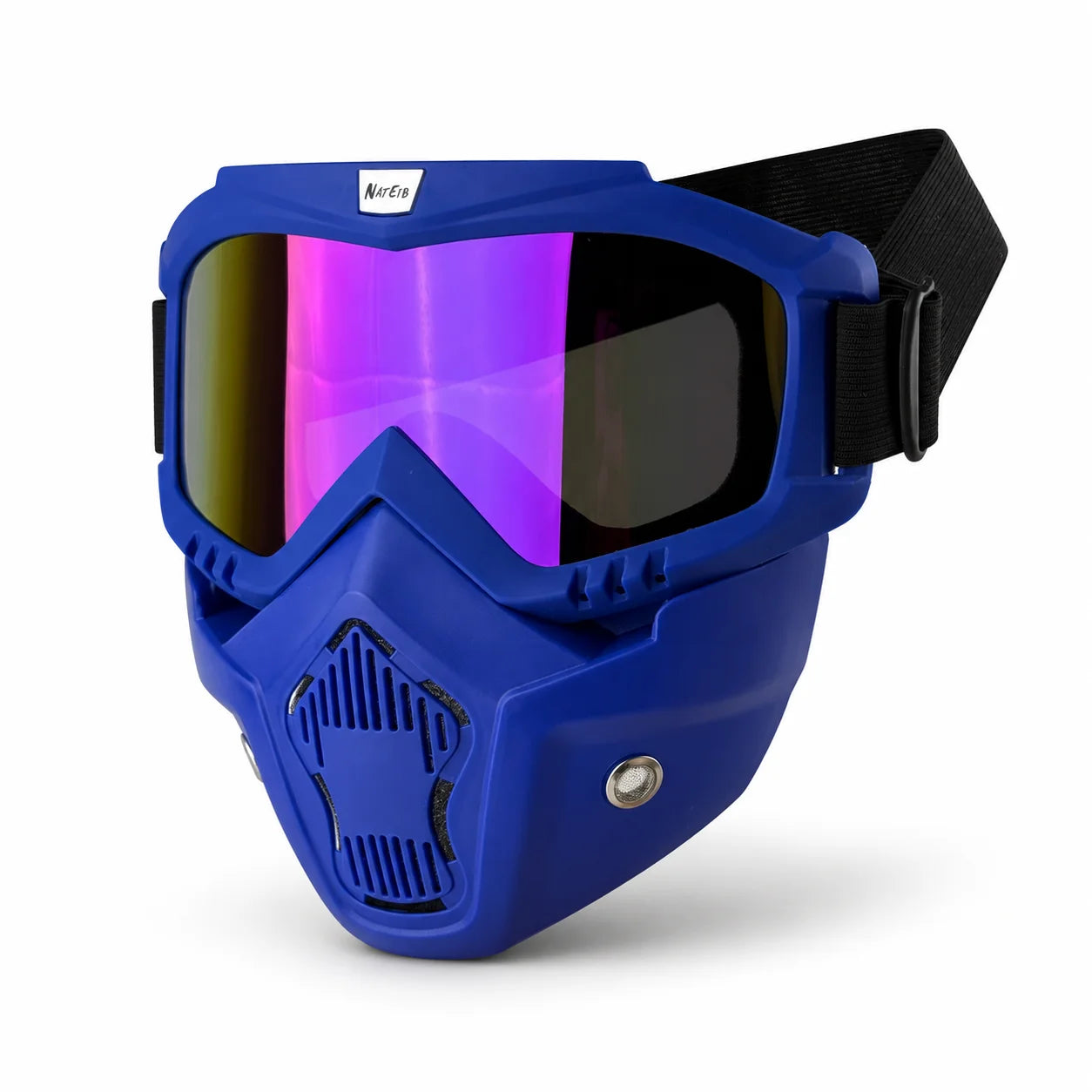Dustproof Motocross Glasses Adjustable Motorcycle Goggles Breathable Full Face Protective Motorbike Dirt Bike Off-road Mask