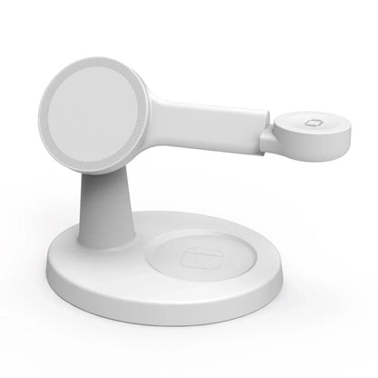 3 In 1 Magnetic Wireless Charger Stand For Magsafe iPhone 16 15 14 13 Pro Max Apple Watch 9 8 AirPods Pro Fast Charging Station - Urbizia