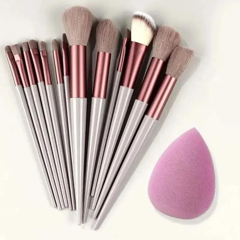 13-Piece Professional Makeup Brush Set
