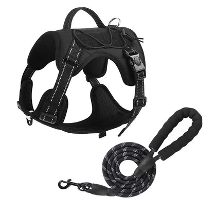 Reflective No-Pull Tactical Dog Harness