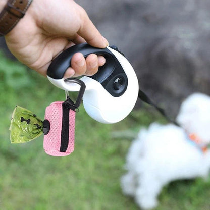 Mesh Dog Poop Bag Dispenser with Clip