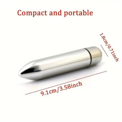 1pc Mini Vibrating Massager Facial And Eye Massage Treatment Promotes Lotion Absorption Portable For Home And Travel Beauty Tool