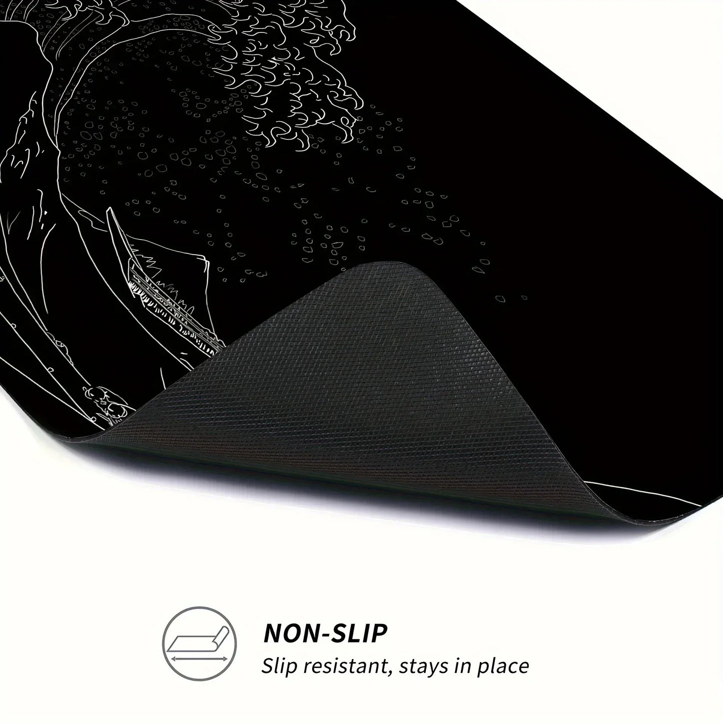 1PC Large Mouse Pads For Desk, Gaming Mouse Pad, Mouse Pad with Stitched Edges and Non-Slip Rubber Base, Extended Mouse Pad - Urbizia