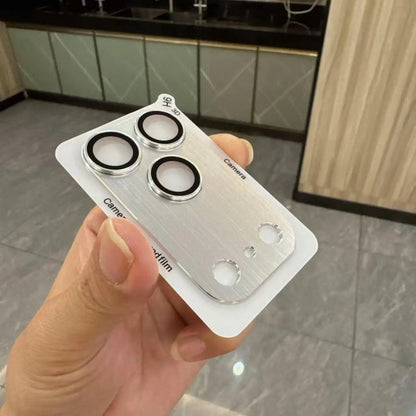 1 Set Full Cover Metal Camera Protection Glass For IPhone 17 Pro Max Lens Cover Glass