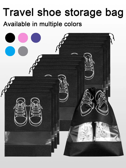 5-Pcs Waterproof Shoe Storage Travel Bags Set
