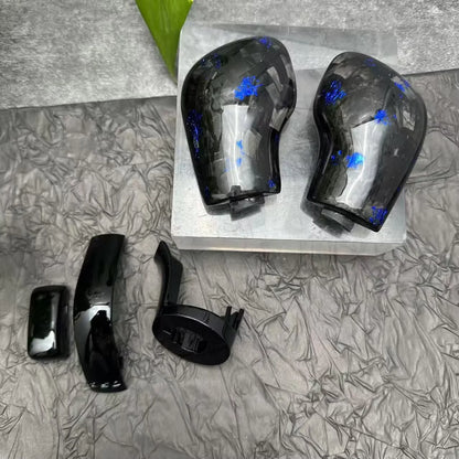 Customized Forged Carbon Fiber Side Cover Shift Gear Head Suitable for Volkswagen Passat CC Golf