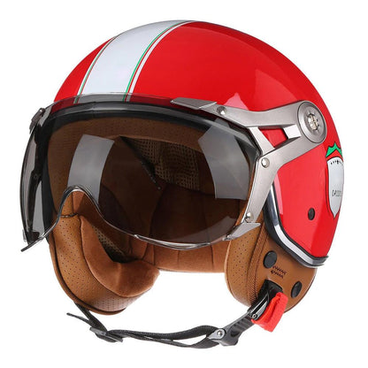 BLD Open-Face ABS Motorcycle Helmet, M–XL