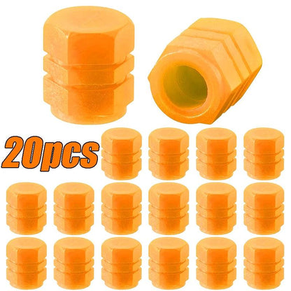 Luminous Fluorescent Car Tire Valve Stem Caps