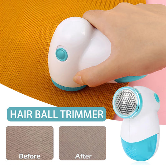 Portable Electric Fabric Shaver – Battery-Powered Lint & Fuzz Pill Remover