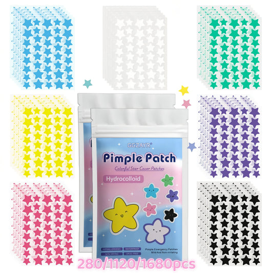 Seven-Color Star Acne Pimple Patch Set