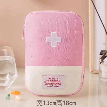 Travel Medicine Bag Pill Storage Pouch Outdoor Essentials Emergency Survival Bag Mini First-aid Kit Portable Home Storage Bag