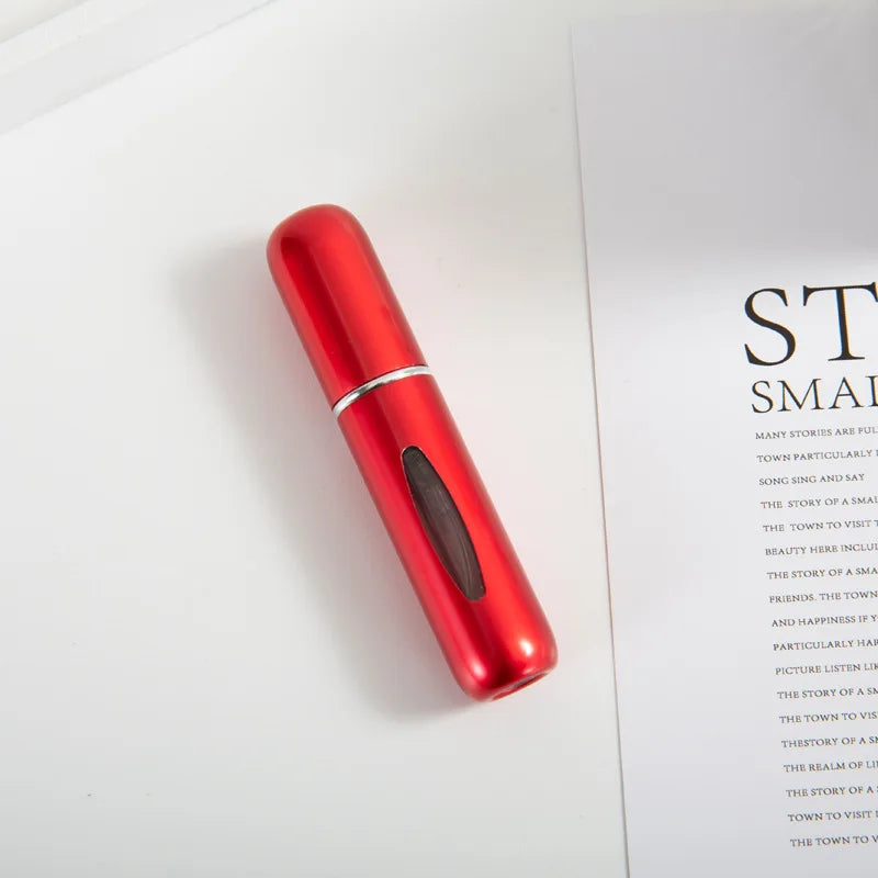 1/3/5/10pcs travel Leak portable mini perfume bottle with Bottom Fill Function aluminum refillable 5ml spray bottle