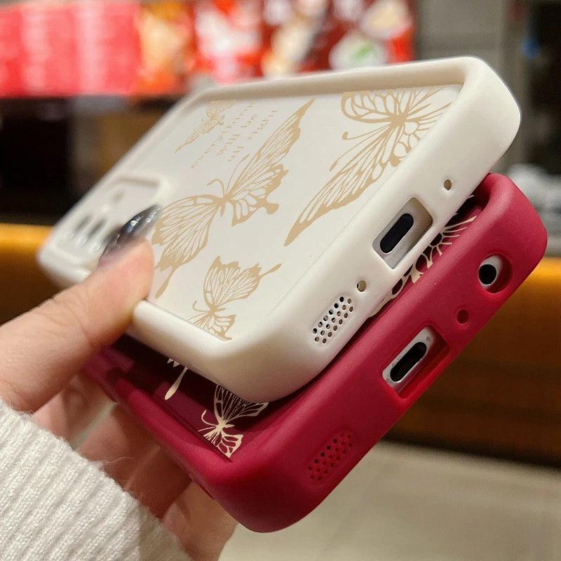 Butterfly Soft Silicone Case for Samsung Galaxy Series