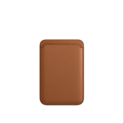 For Magsafe Official 1:1 Leather wallet Magnetic Card holder Case For iPhone 18 Pro 17 16 15 Pro Max Samsung Bag With Box Cover