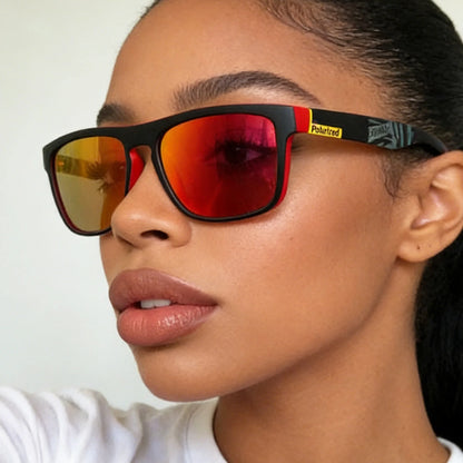 Fishing Glasses Fishing Polarized Square Sunglasses Sports Driving Fishing Shades Outdoor Eyewear for Cycling Travel Daily Wear