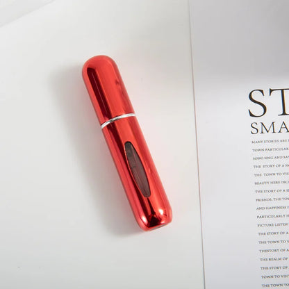 1/3/5/10pcs travel Leak portable mini perfume bottle with Bottom Fill Function aluminum refillable 5ml spray bottle