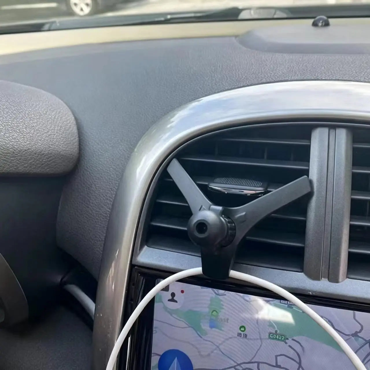 Car Phone Holder Magnetic Base Accessories Car Center Console Dashboard Navigation Gravity Bracket Head