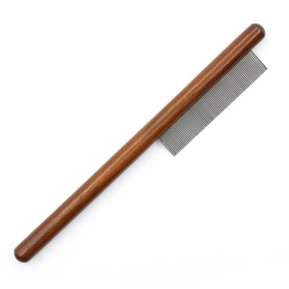Cat Comb Cat Comb Brush Long Hair Cat Needle Comb Open Knots To Remove Floating Hair Accessories Pet Row Comb - Urbizia