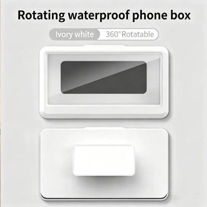 Fixed Universal Waterproof and Anti-fog Mobile Phone Case for Bathroom Shower Phone Holder Waterproof Can Touched Shower Phone