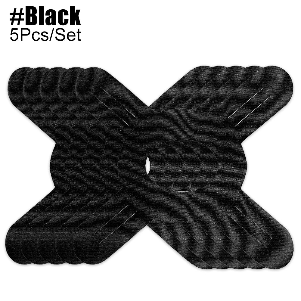 5PCS Kinesiology Tape for Knees, Knee Support Tape, Precut Knee Tape for Knee Stability, Athletic Tape, Kinetic Tapes for Knees