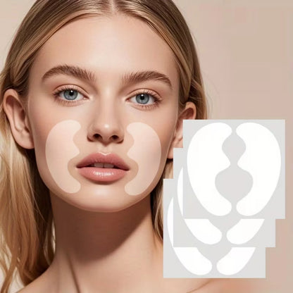 This face tape is ultra-thin, transparent and invisible, offering a seamless blend with skin. Its waterproof design ensures stro