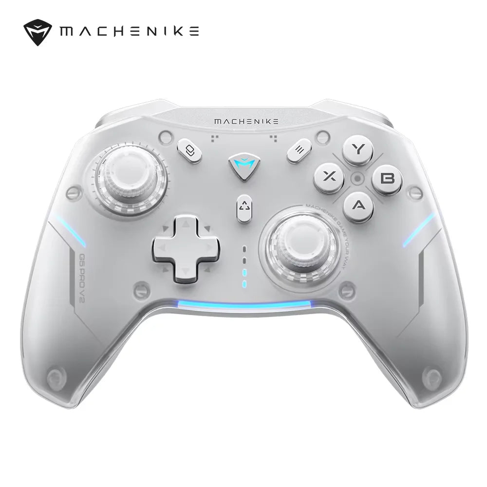 MACHENIKE G5Pro V2 Tri Mode Gaming Controller Optical Trigger ABXY Button Hot-Swappable Joystick 4K Resolution For Switch PC