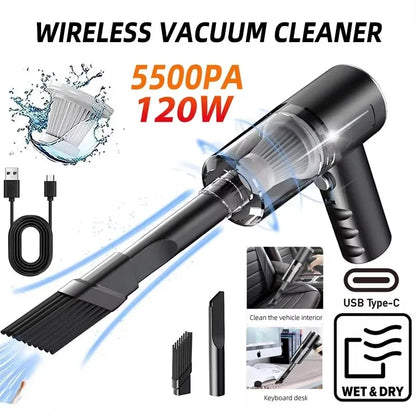 Wireless Handheld Vacuum Cleaner 120W