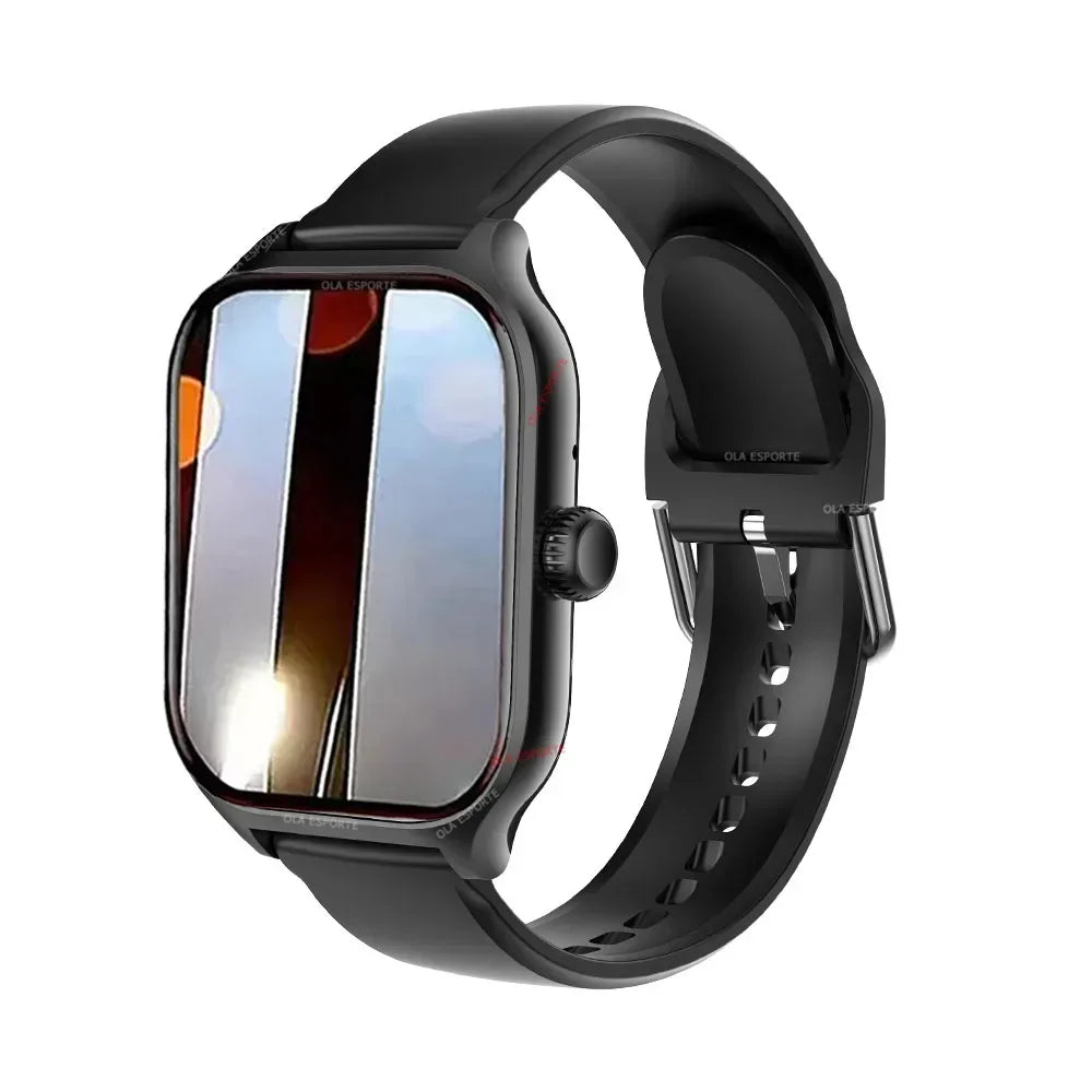 2026 Smart Watch Android IOS Phone 2.01 Inch Color Screen Bluetooth Answer Call Fitness Watches Tracker Smartwatch Women Men New - Urbizia