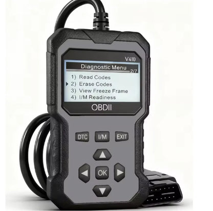 V410 OBD2 Car Diagnostic Scanner – All-in-One Diagnostic Tool for Identifying and Troubleshooting Vehicle Issues.