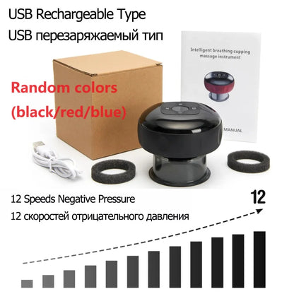 Electric Cupping & Heating Therapy Massager – Neck & Body