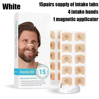 15 Pairs Magnetic Nasal Breathing Dilators
