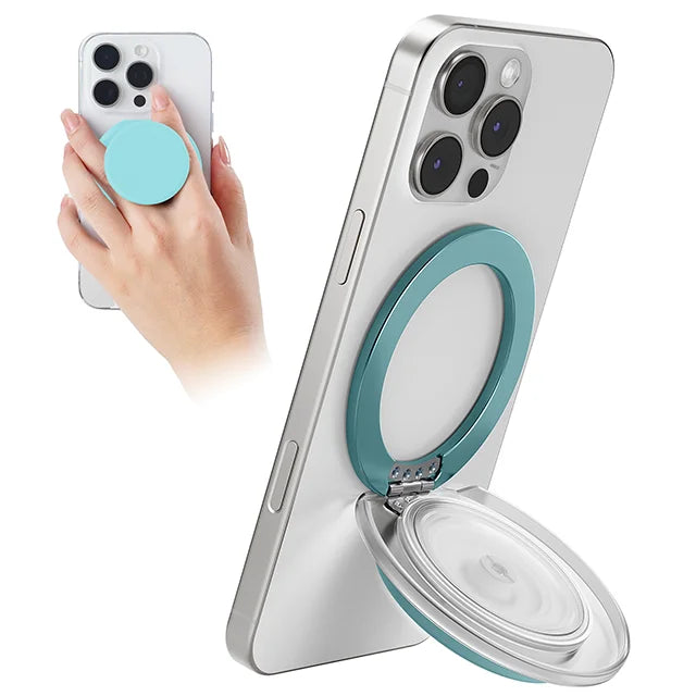 Grippopso NEW Magnetic Phone Grip for MagSafe 360° Rotate Phone Ring Holder And Kickstand For Samsung For iPhone 16/15/14/13/12