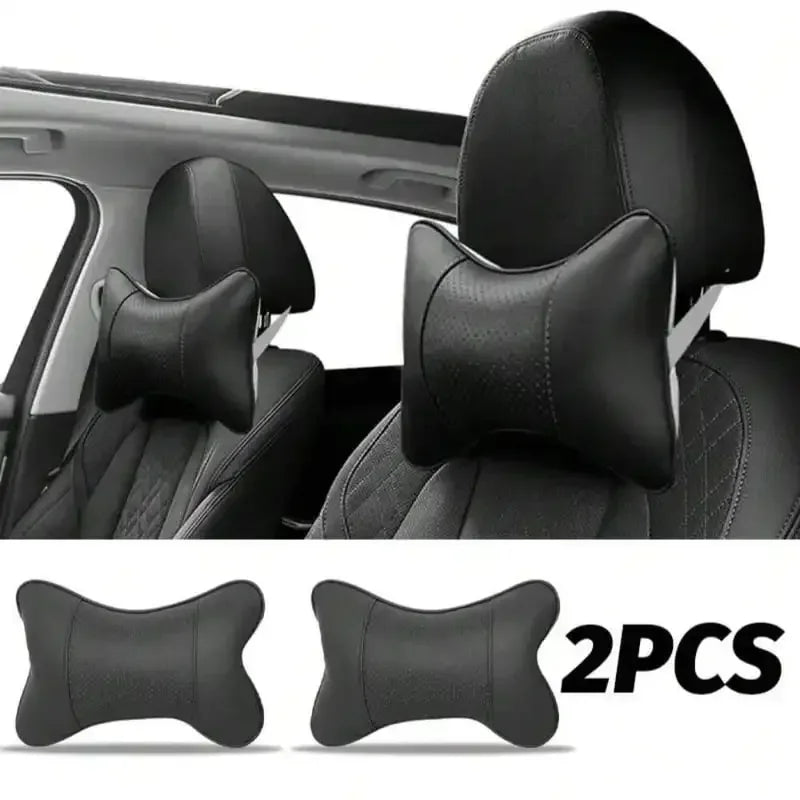 Auto Safety Car Seat Headrest with Breathable Mesh Relax Pillow Head And Neck Rest Cushion Auto Protector - Urbizia