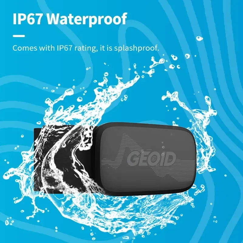 Geoid HS500 Heart Rate Sensor – Wireless Cycling & Fitness Monitor - Urbizia