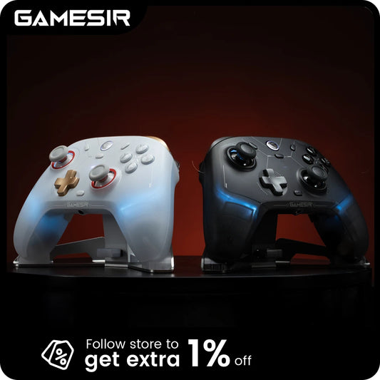 GameSir Cyclone 2 Wireless Controller for Nintendo Switch 2 / PC / Mobile, Bluetooth Gamepad with Hall Sensor Triggers