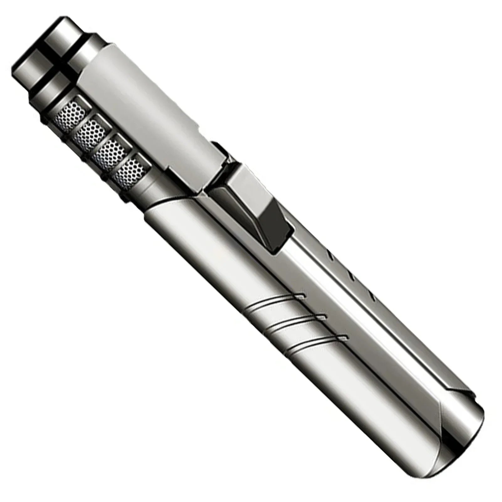 Torch Lighters Straight Jet-Flame Butane Lighter 18cm Portable Brightfire with Lock for Camping BBQ Cooking - Urbizia