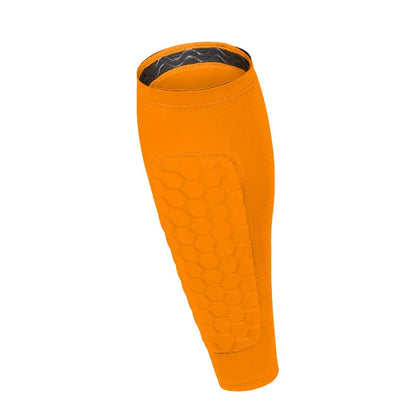 1Pcs Soccer Shin Guards Pads for Youth Adult, Shin Defender Shin Guards Kids, Calf Compression Sleeve with Honeycomb Pads