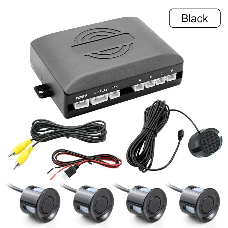 GreenYi AHD Car Video Parking Sensor Reverse Backup Radar Assistance Detector for Monitor Camera System 22mm Security Reversing - Urbizia