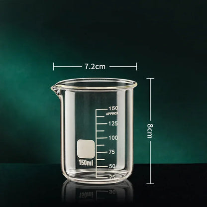 Heat Resistant Glass Measuring Cup 50–1000ml