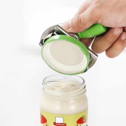 Stainless Steel Jar Opener – Multi-Function Adjustable Bottle & Lid Opener