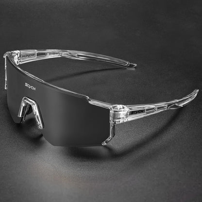 SCVCN Fashion Cycling Glasses Bike Baseball Sunglasses for Men UV400 Sports MTB Outdoor Goggles Bicycle Women Sunglasses Riding