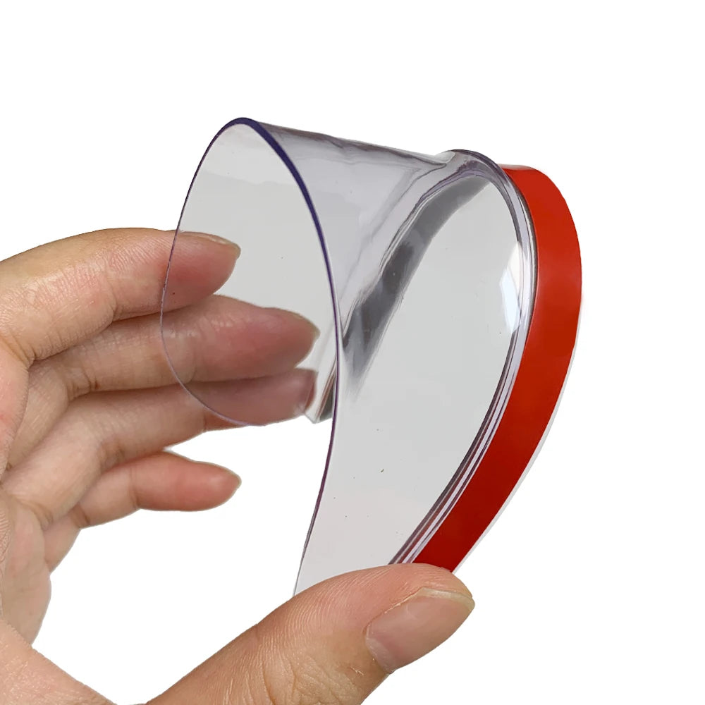 2PCS Car Rearview Mirror Rain Eyebrow Protector Clear Vision Cars Mirror Accessories for Rearview Mirror Sun Visor Shade Cover