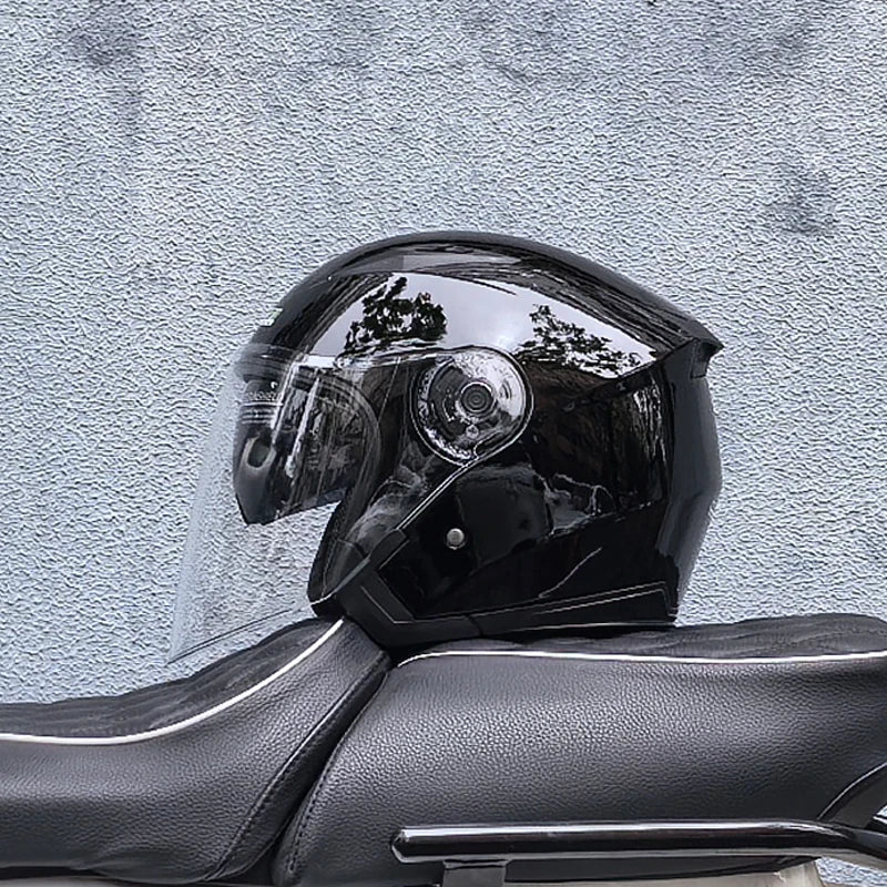 Motorcycle Helmet Male Female Four Seasons capacete para motocicleta cascos para moto Double Lens