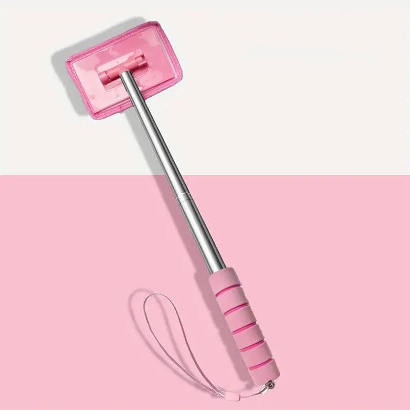 Automobile Windshield Water Scraping Telescopic Automobile Glass Wiper Auto Cleaning Tools Window Cleaning Brush Cleaning Cloth