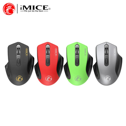 Wireless Silent Mouse 2.4G USB Battery Optical Tracking Computer Mouse Receiver Silent Mouse For Business Office Laptop Ipad Mac