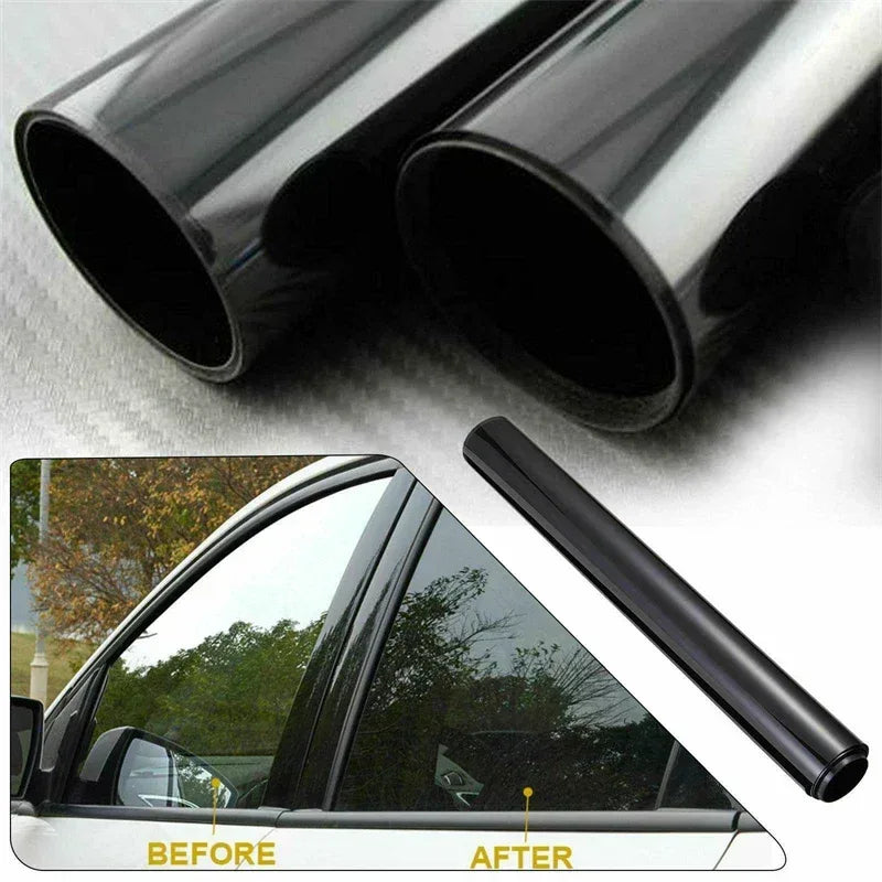 1 Roll 50cm X 3m 1/5/15/25/35 Percent VLT Window Tint Film Glass Sticker Sun Shade Film for Car UV Protector foils Sticker Film - Urbizia