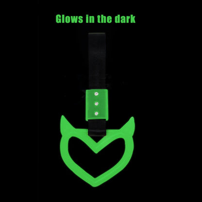 JDM Auto Accessories Cat Tsurikawa Ring Handle Hand Strap Loops Bumper Bus Car Drift Charm Warning Tag