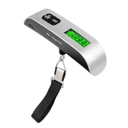 Portable Digital Luggage Scale – 50kg / 110lb LCD Hanging Scale - Urbizia