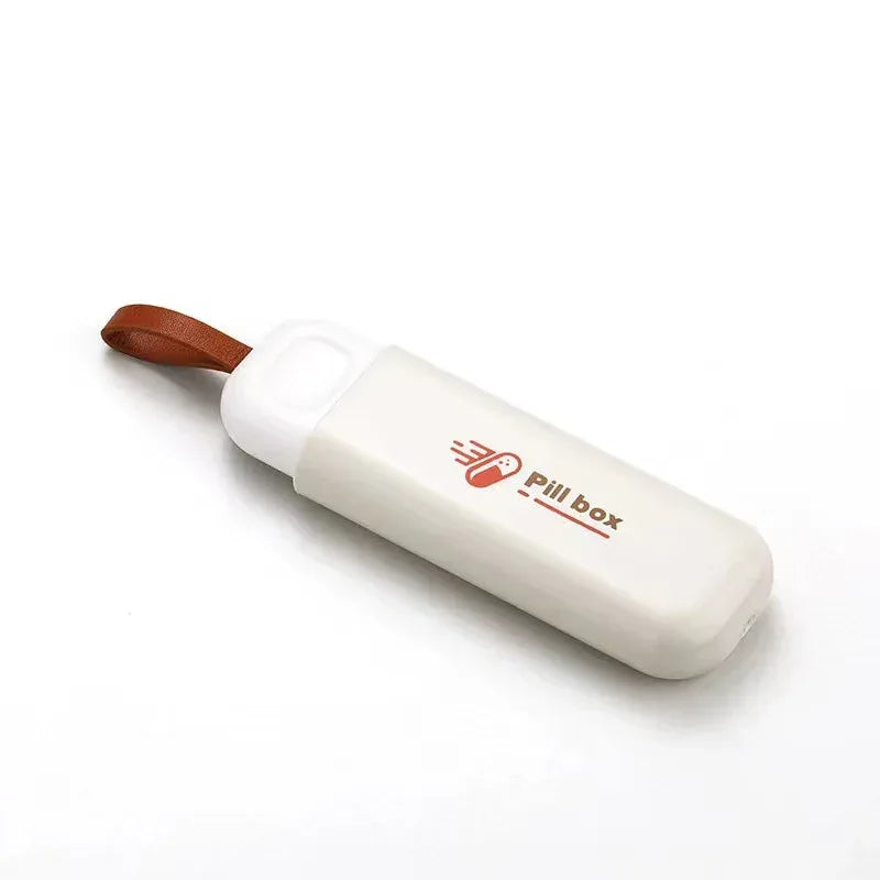 Portable 3-Compartment Medicine Pill Box – Travel-Friendly - Urbizia