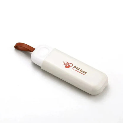Portable 3-Compartment Medicine Pill Box – Travel-Friendly - Urbizia